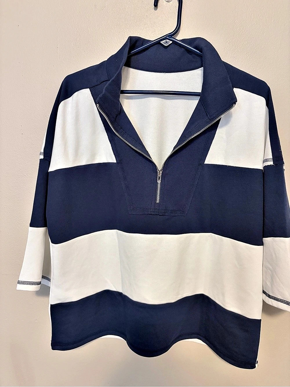 Retro Rugby Set Color Block Pullover & Shorts Set - Picture 4 of 8